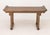 Asian Modern Wood Console Table. 30.5" H x 60"W x 22.75" D. Provenance: From a 480 Park Avenue Collection.