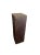 Not Yet Made - Made To Order Solid Iron Wood Pedestal With Wood Texture For Sale - Image 5 of 11