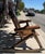 Wood Monumental 20thc Hand Made Pine Log Rocking Chair For Sale - Image 7 of 7