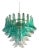Green-Weather Sella Petali Chandelier in Mazzega Style by Simoeng For Sale