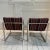 Mid-Century Modern Mid Century Modern Brushed Aluminum Club Chairs For Sale - Image 3 of 10