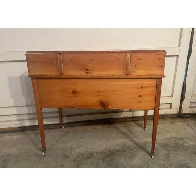 Vintage French Pine Dressing Chest With Decorative Swags For Sale - Image 11 of 12