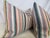 Custom pair of 14"x22" pillows covered in Peter Dunham "Espadrille" in color marakech indoor/outdoor fabric. These pillows...