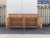 Pine Four Door Four Drawer Sideboard, Reproduction For Sale - Image 15 of 15