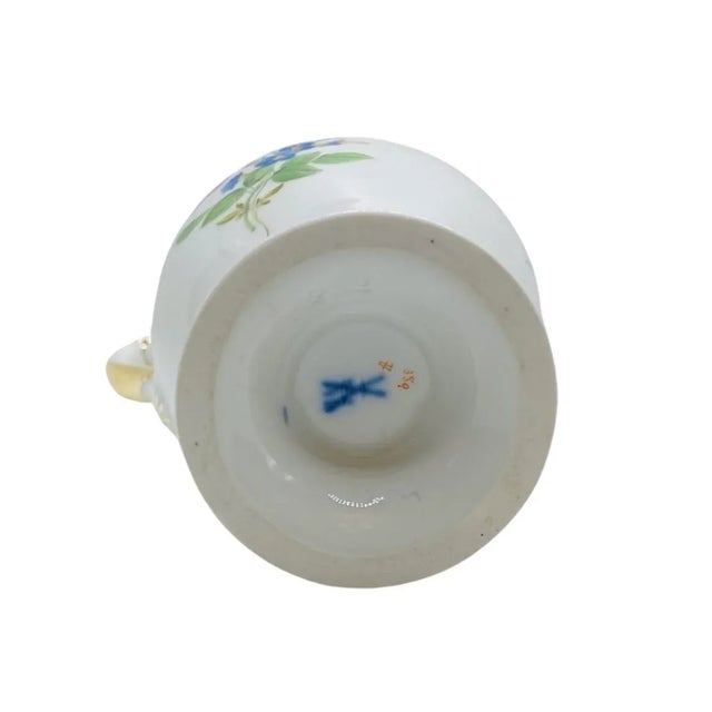 Antique Meissen Gilded Floral Porcelain Creamer For Sale In Atlanta - Image 6 of 7