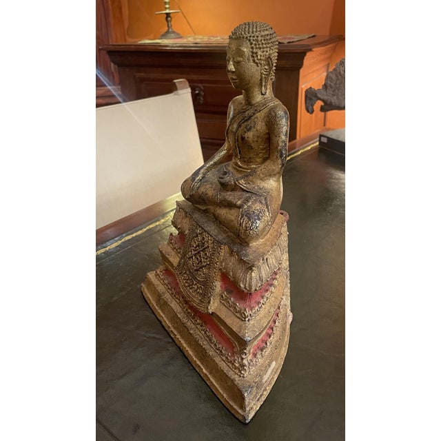 Asian Artist, Buddha, Kingdom of Siam, 1800s, Bronze For Sale - Image 4 of 12