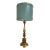 Vintage Italian Style Table Lamp Carved Giltwood Hollywood Regency For Sale