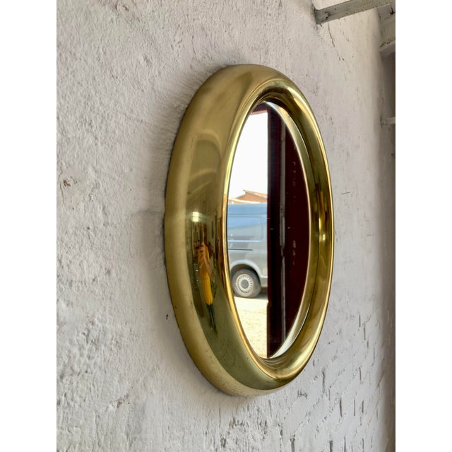Italian Gilt Mirror, 1970s For Sale - Image 6 of 7