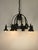 Viennese Wrought Iron Chandelier, Austria, 1900s For Sale - Image 3 of 18