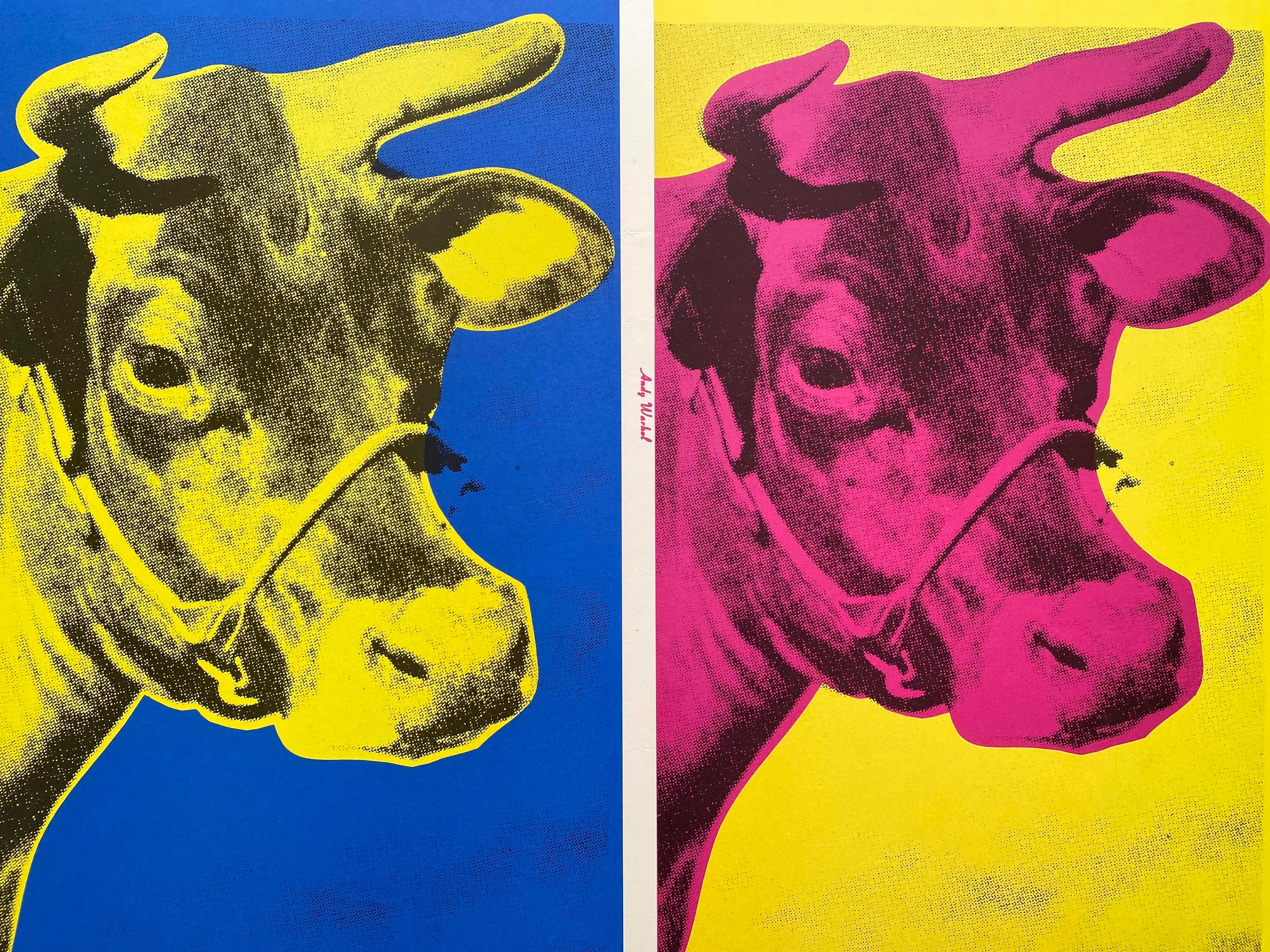 Andy Warhol Estate Vintage 1989 First Edition Lithograph Print