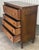 Early 19th Century Flaming Birch and Cherry Sheraton Dresser For Sale - Image 4 of 12