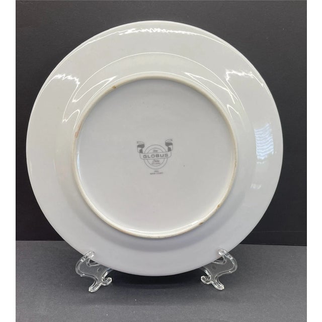 Imari Porcelain Vintage Imari Globus Salad Dessert Fine Porcelain Plates-Set of 4 For Sale - Image 4 of 4