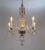 Traditional 1920s Georgian Style Cut Crystal 5-Light Chandelier For Sale - Image 3 of 12