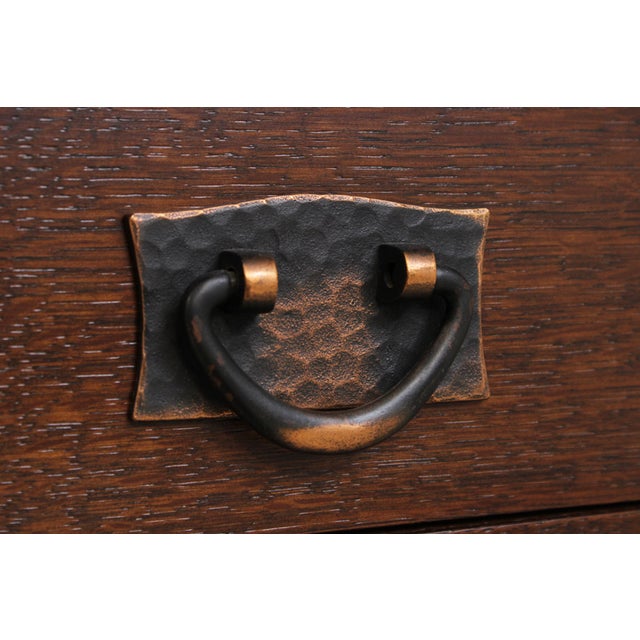 Stickley Mission Oak 4 Drawer Server For Sale - Image 11 of 16