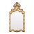 19th Century Italian Louis XV Style Giltwood Painted Rococo Wall Mirror For Sale