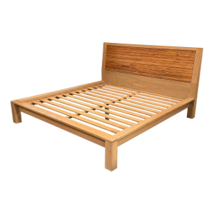 Eastern King Size Crate & Barrel Sierra Bed Frame