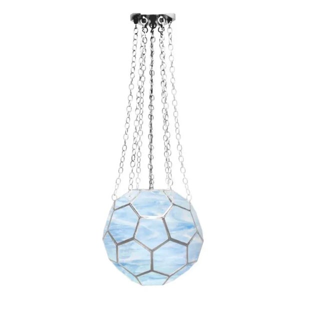 Contemporary Marjorie Skouras 24" Honeycomb "North Sea" Lantern For Sale - Image 10 of 12