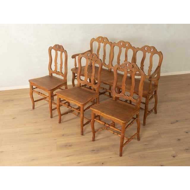 Antique Seating Set, Set of 4 For Sale - Image 3 of 18