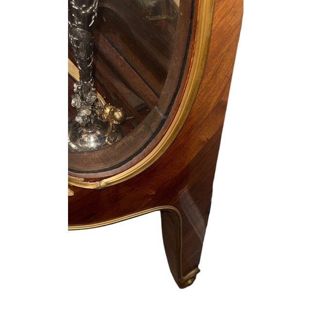 Spectacular Early 20th Century French Louis XV Style Vitrine Signed by F. Linke For Sale - Image 15 of 15