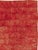 A vintage Turkish Tulu rug. A tribal rug that fits very well with contemporary furniture. All in red with an extra-long...