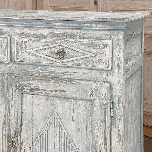 18th Century Swedish Gustavian Period Painted Buffet For Sale - Image 15 of 18