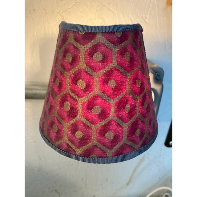Contemporary Pink Fortuny Nightlight For Sale - Image 3 of 4