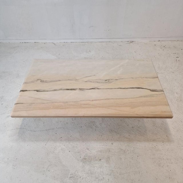 Italian Marble Coffee Table, 1980s For Sale - Image 9 of 16