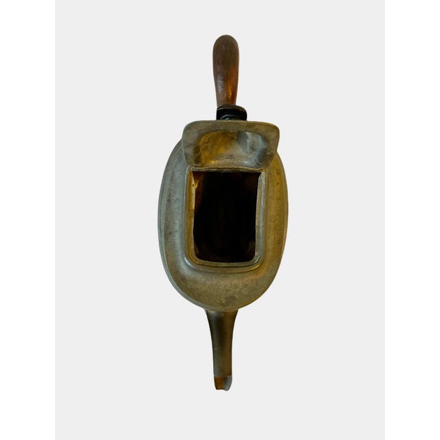 Antique Turtle Back Britannia Tea Pot Genie Pot For Sale - Image 12 of 13