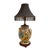 Italian Majolica Pottery Table Lamp For Sale
