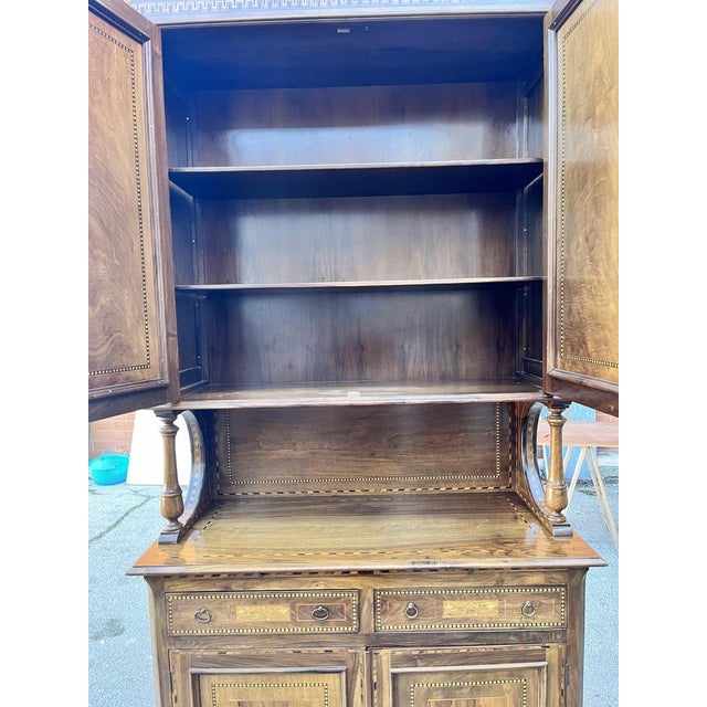 Inlaid Liberty Flat Plate Sideboard, 1960s For Sale - Image 15 of 18
