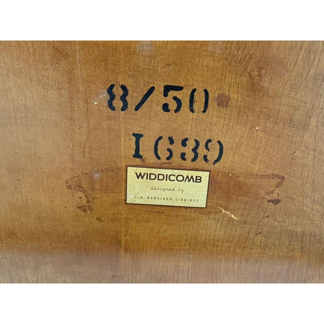 t.h. Robsjohn-Gibbings, Widdicomb, Mid-Century Modern Nesting Tables, Usa, 1950s For Sale - Image 10 of 10