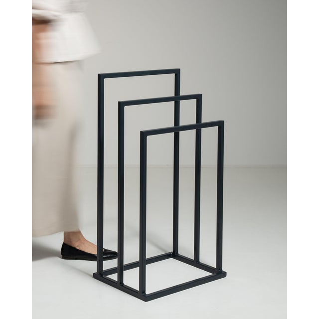 Early 21st Century Poland Black Metal Decorative Object For Sale - Image 11 of 15