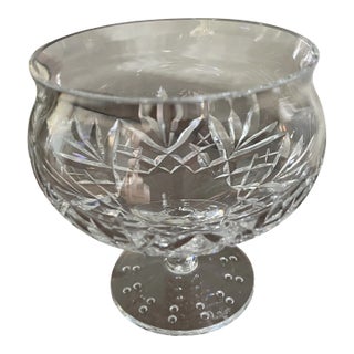 Vintage Waterford Crystal Bowl/Dish Stemmed For Sale