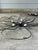 2010s Contemporary Mid-Century Style Set of 3 Gold & Black Faux Pearl Wire Flower Wall Hangings For Sale - Image 5 of 10