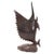 Realism 1960s Rosewood Carved Sailfish Figure For Sale - Image 3 of 13
