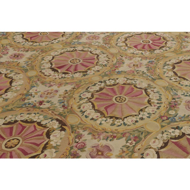 Rug & Kilim Oversized Vintage French Aubusson Rug by Rug & Kilim, France, 1950-1959 For Sale - Image 4 of 10