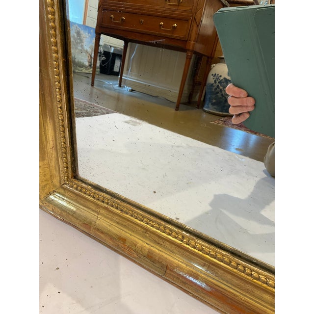 Gold 19th Century Louis Philippe Mirror For Sale - Image 8 of 10