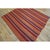 This is a vibrant and highly authentic vintage mid-century Turkish Kilim, dating back to circa 1950. Measuring a very...