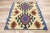 Textile Vintage Persian Shiraz Kilim Rug - 02'02 X 03'07 For Sale - Image 7 of 9