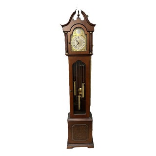 Vintage Tempus Fugit Pendulum Clock For Sale