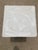 Sculpture Materials Vintage Late 1970s / 1980s Postmodern Sculptural Twist Form Side Table or Pedestal in Plaster Finish For Sale - Image 7 of 7