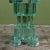Postmodern Glass Bistro Table For Sale - Image 13 of 17