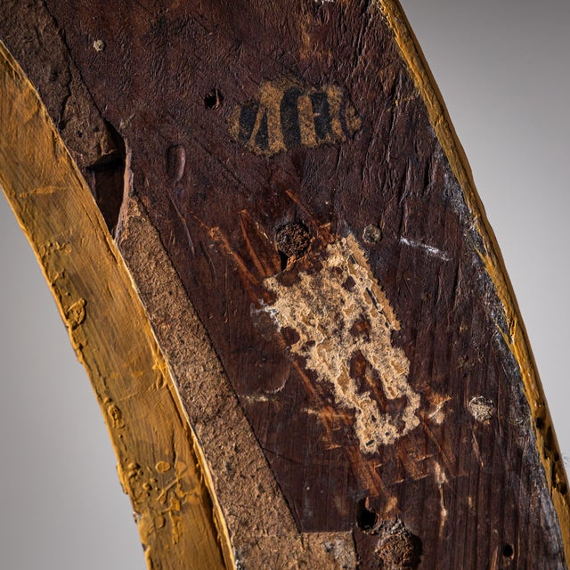 Oval Gilt Louis XV Stucco Frame, France, 18th Century For Sale - Image 9 of 12