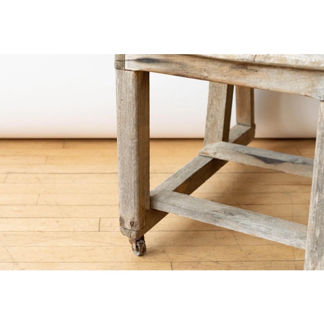 Early 20th Century Make-Do Wood Shop Chair For Sale - Image 11 of 12