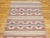 Vintage American Southwestern Kilim Rug, Handwoven Stripe Pattern, Earth Tones, 3’ X 5’ For Sale In Chicago - Image 6 of 12