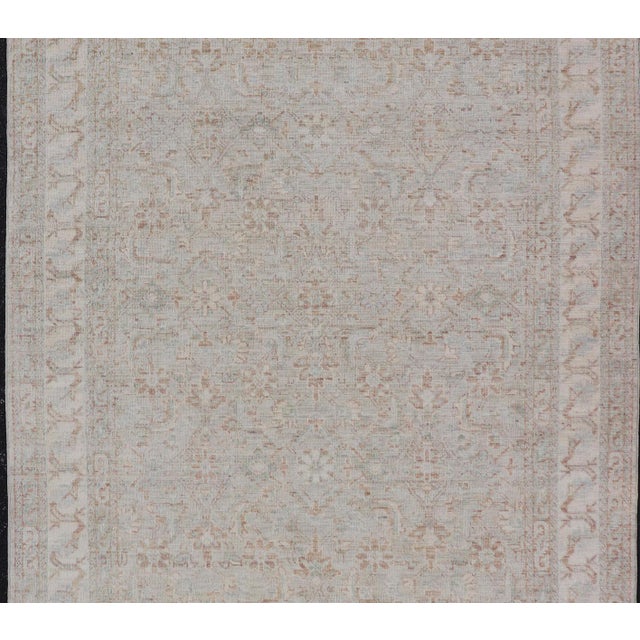 Measures: 6'1 x 9'2 Keivan Woven Arts Tabriz Designed Rug All-Over 6'1 x 9'2. Keivan Woven Arts / Rug /AWR-201, country of...