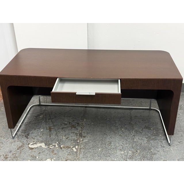 Ligne Roset Eric Jourdan for Ligne Roset Hyannis Port Writing Desk For Sale - Image 4 of 12