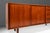 Brown Restored Danish Mid-Century Modern Credenza / Sideboard in Teak by Svend A. Madsen for Falster Mobelfabrik, Denmark, 1960s For Sale - Image 8 of 18