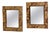 Art Deco Bamboo Inlaid Mirrors, 1930, Set of 2 For Sale
