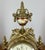 Lancini Imperial Ormolu Porcelain Gilt Brass Mantle Clock Garniture, Set of 3 For Sale - Image 4 of 17